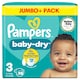image 1 of Pampers Baby Dry Size 3 Nappies Jumbo+ 98 Pack