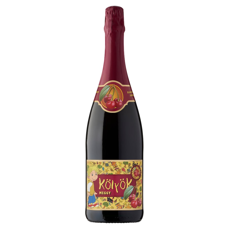 Kölyök Carbonated Sour Cherry Fruit Drink 0,75 l