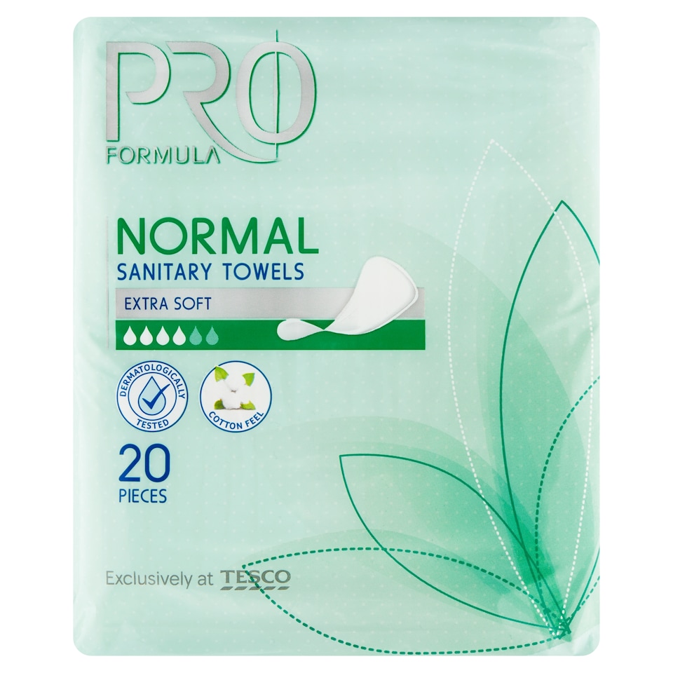 Tesco Pro Formula Normal egészségügyi betét az egész napos védelemért 20 db