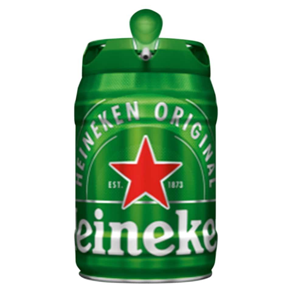 Heineken Original minőségi világos sör 5% 5 l hordó