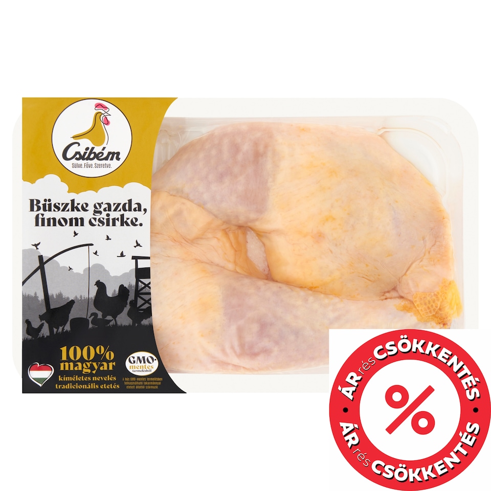 Csibém friss csirke egészcomb 450 g