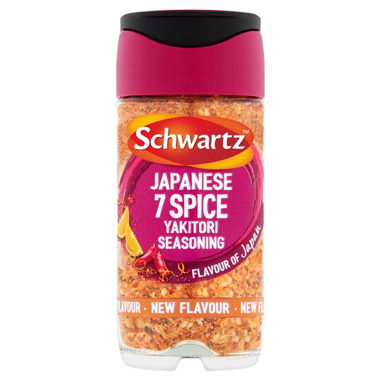 Schwartz Japanese 7 Spice Grinder 60G Tesco Groceries