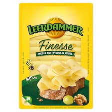 Leerdammer Finesse Original  Lactose-Free Semi-Hard Fat Sliced Cheese 80 g
