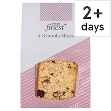 Tesco Finest Granola Slices 4 Pack