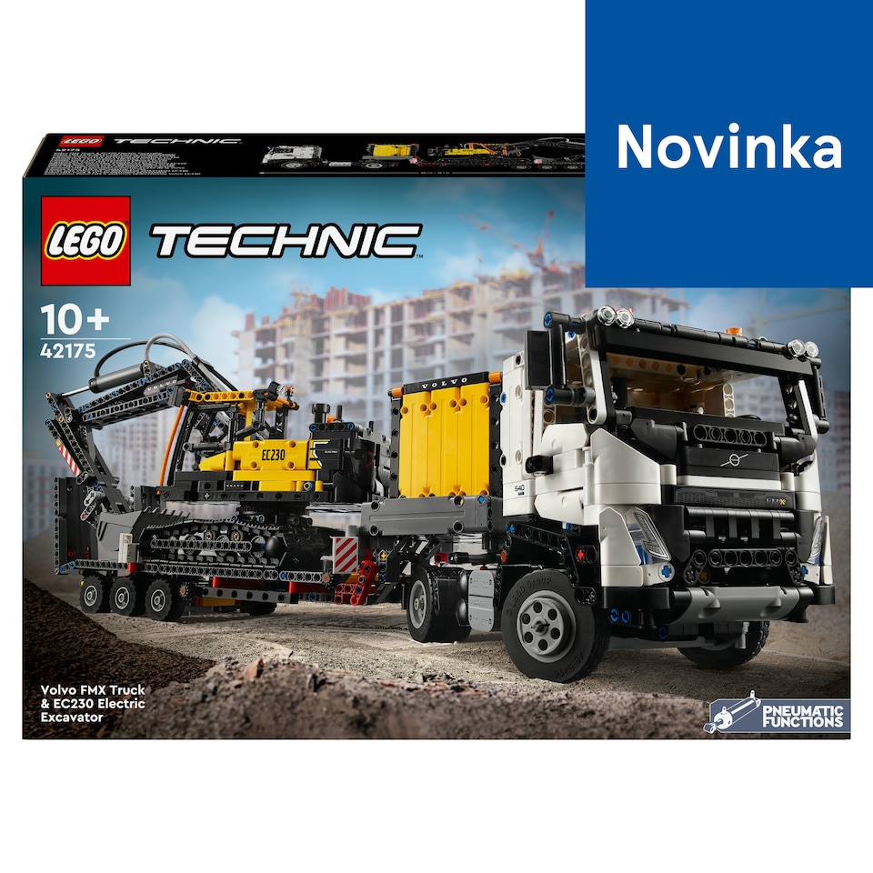 image 1 of LEGO Technic 42175 Volvo FMX Truck & EC230 Electric Excavat