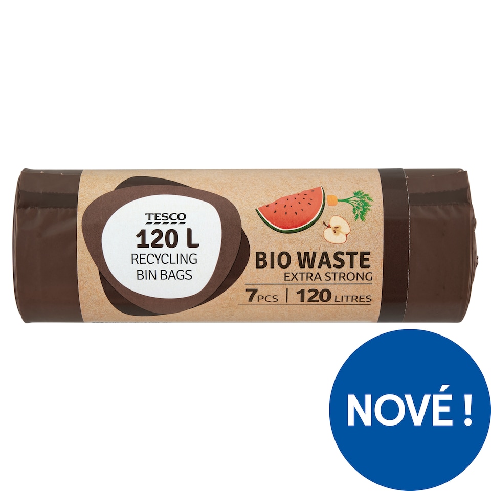 Tesco Recycling Bing Bags 120L 7 pcs