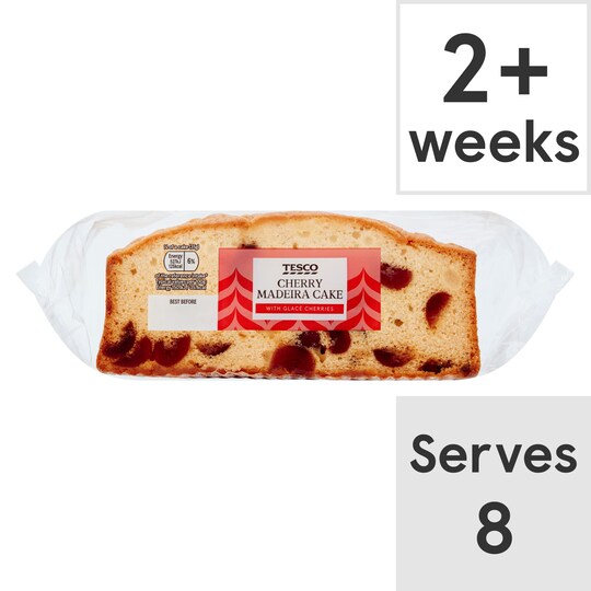 Tesco Cherry Madeira Cake Tesco Groceries