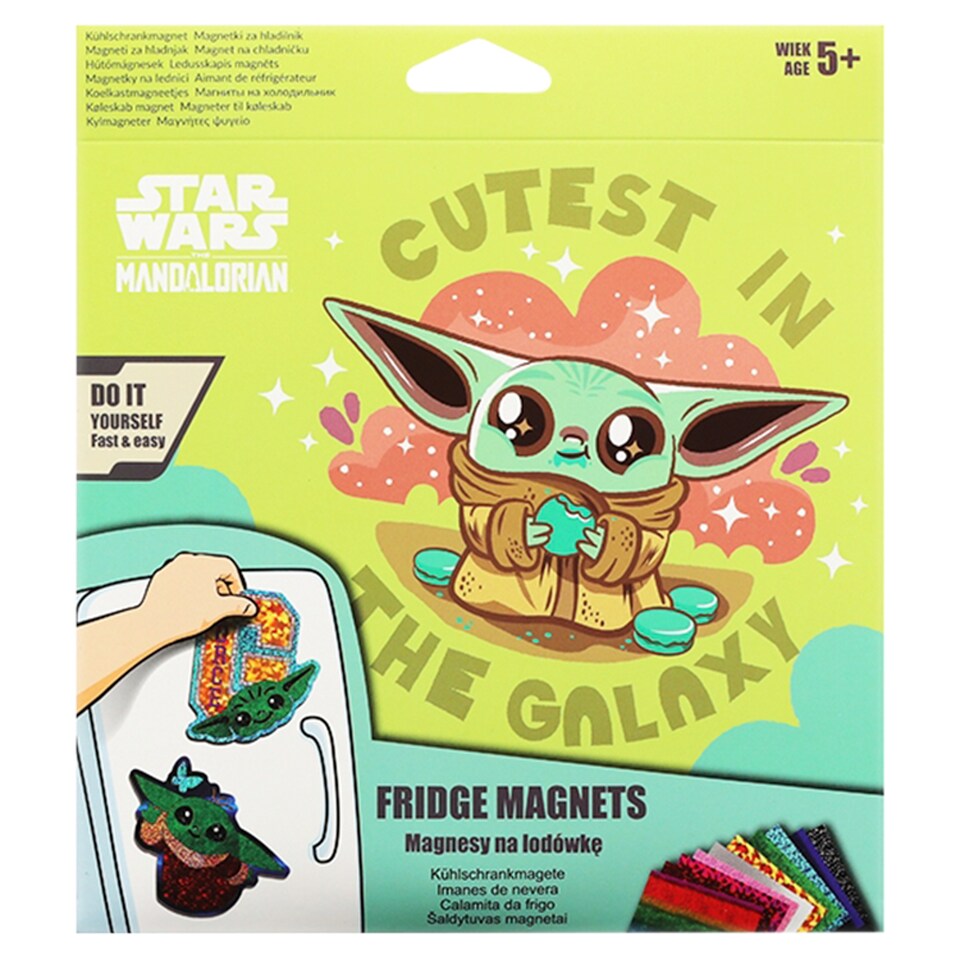 Obrázek 1 pro produkt Star Wars The Mandalorian magnet na chladničku