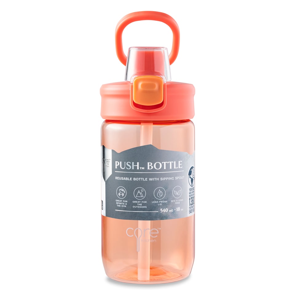 image 1 of Core Kitchen Orange Push Bottle 540ml