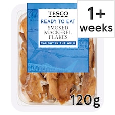 Tesco Smoked Mackerel Flakes 120G