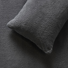 Silentnight Grey Teddy Pillowcase Pair