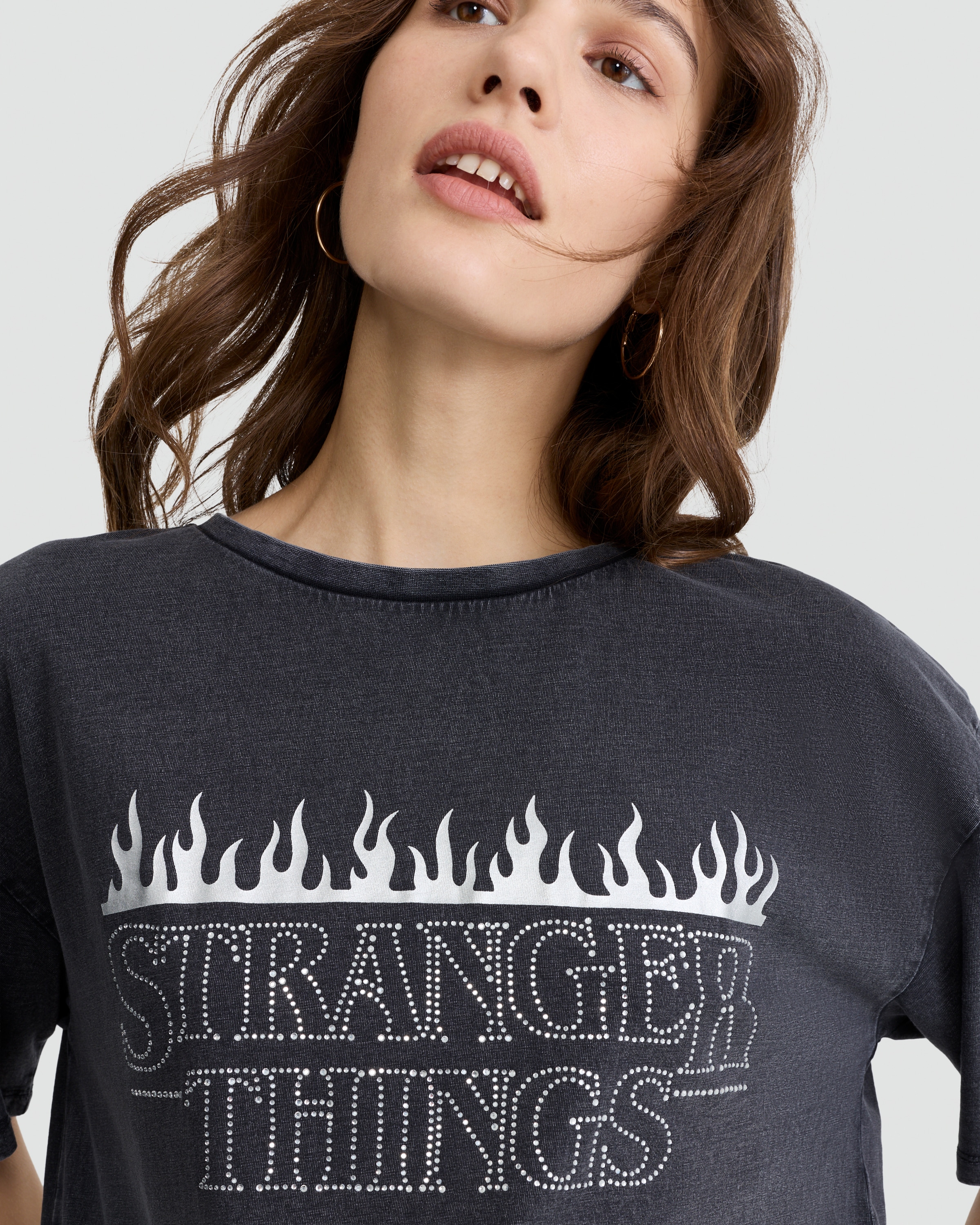 Stranger Things T-Shirt Damen – Eleven Research Design, Offizielles Netflix Merch