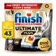 image 1 of Finish Ultimate Plus All in One Dishwasher Tablets 43 Lemon Sparkle 524.6g