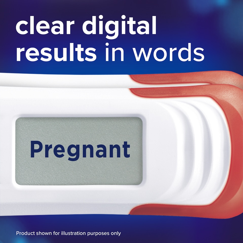image 1 of Clearblue Digital Ultra Early Pregnancy Test 2 Pack