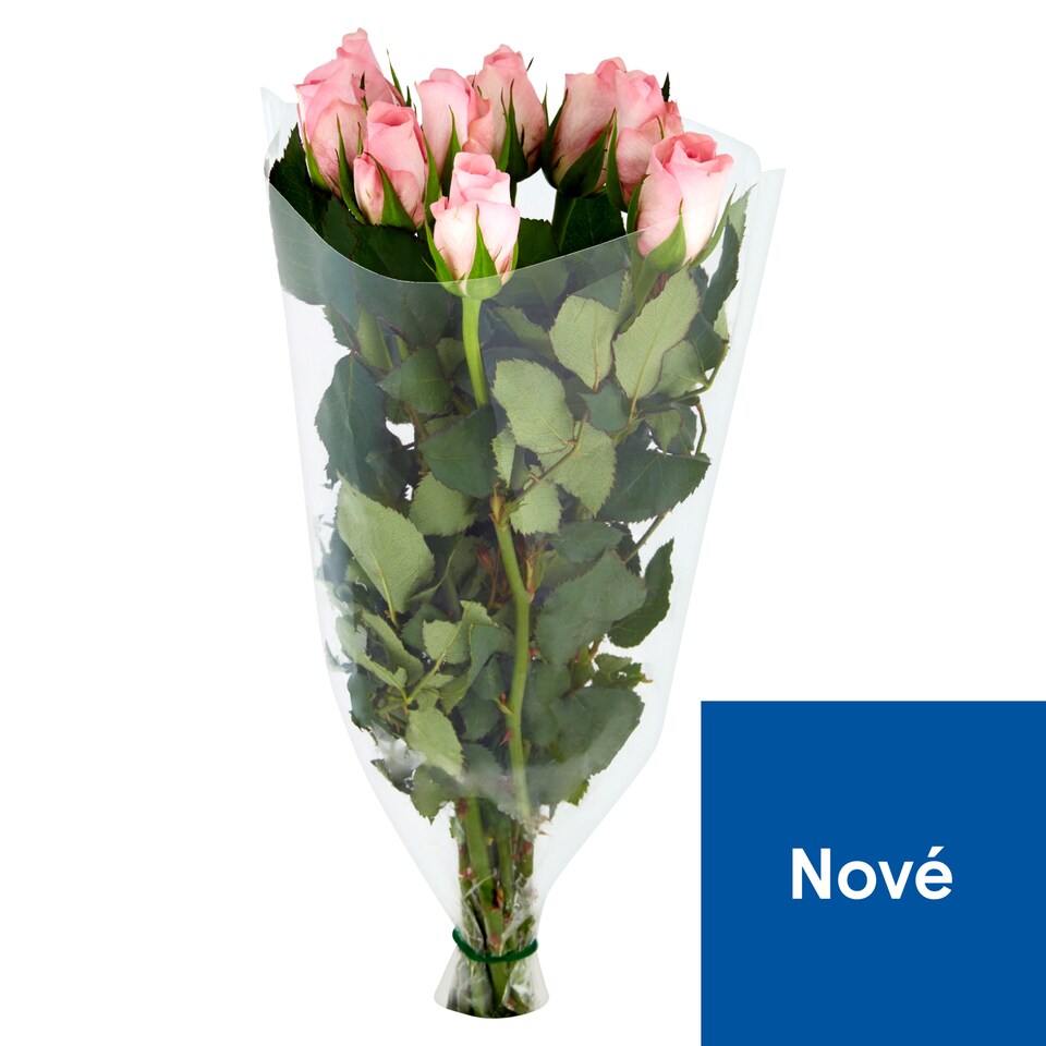image 1 of Tesco Bouquet Roses 35 cm 9 pcs