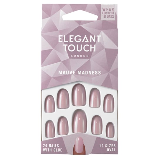 Elegant Touch False Nails Mauve Madness