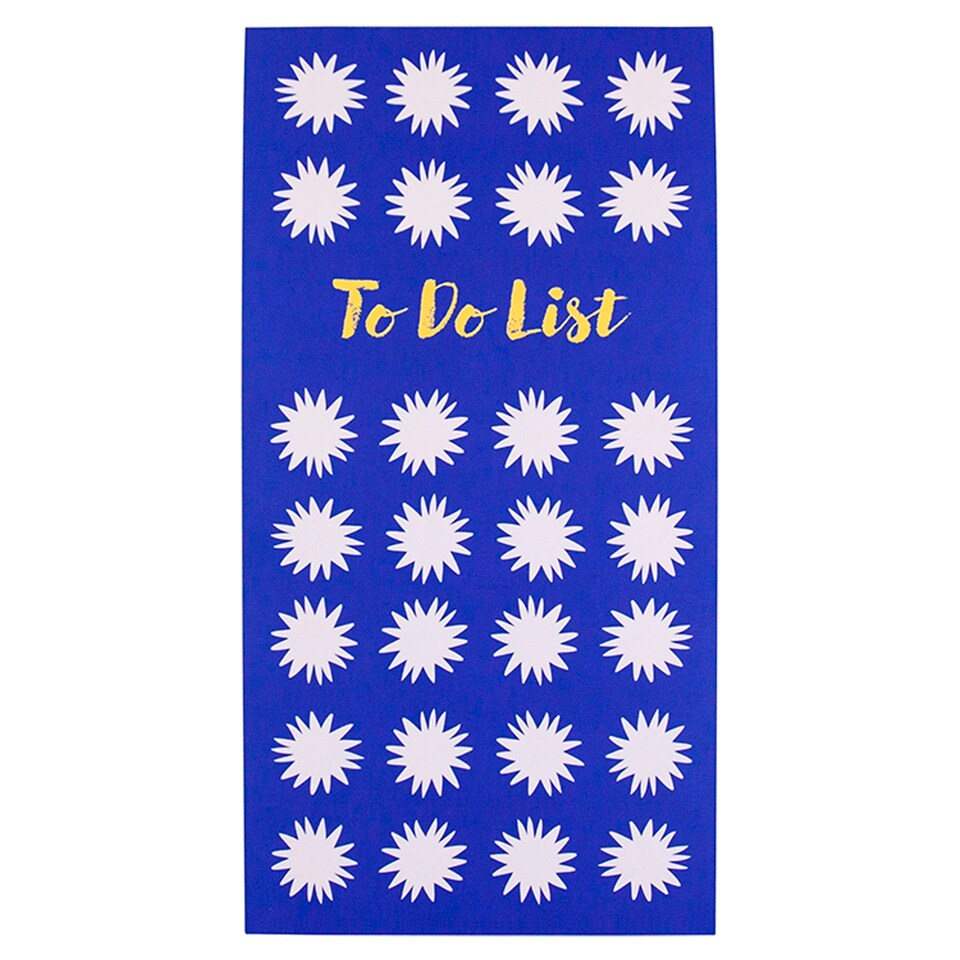 T. Marrakesh To do list Pad