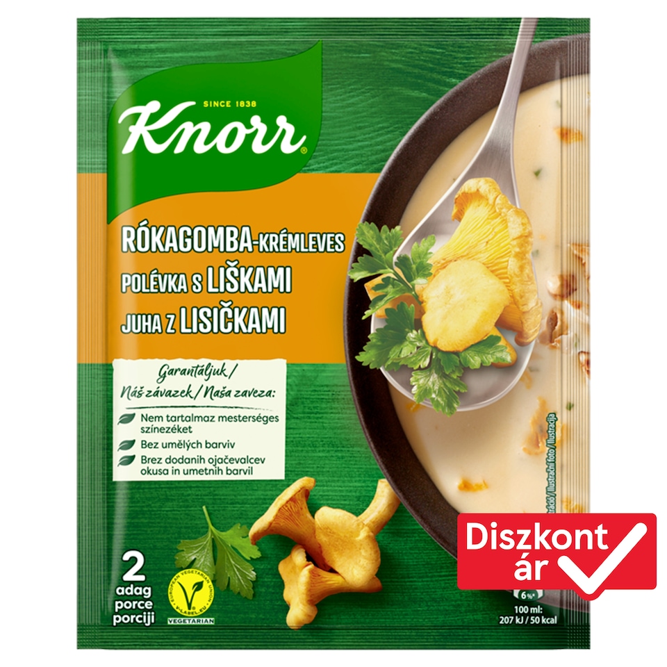 Knorr rókagomba-krémleves 56 g