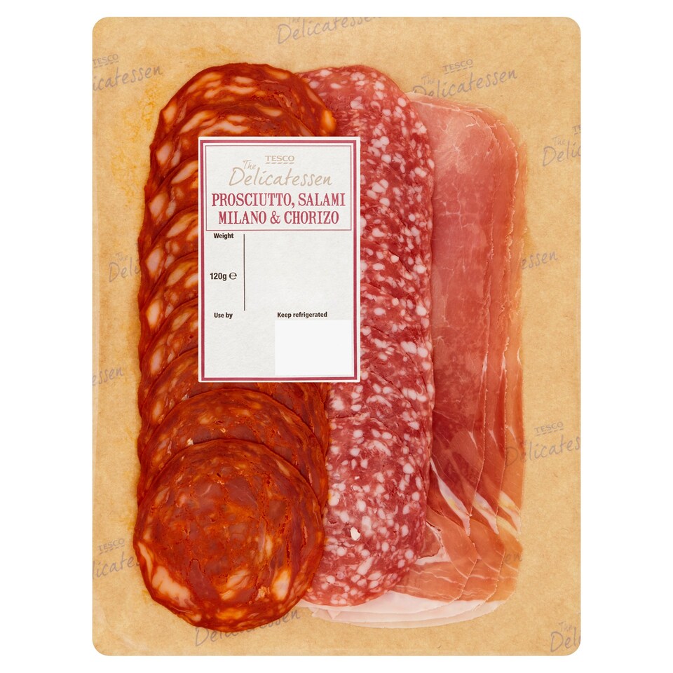 Tesco Deli Continental Selection 120G
