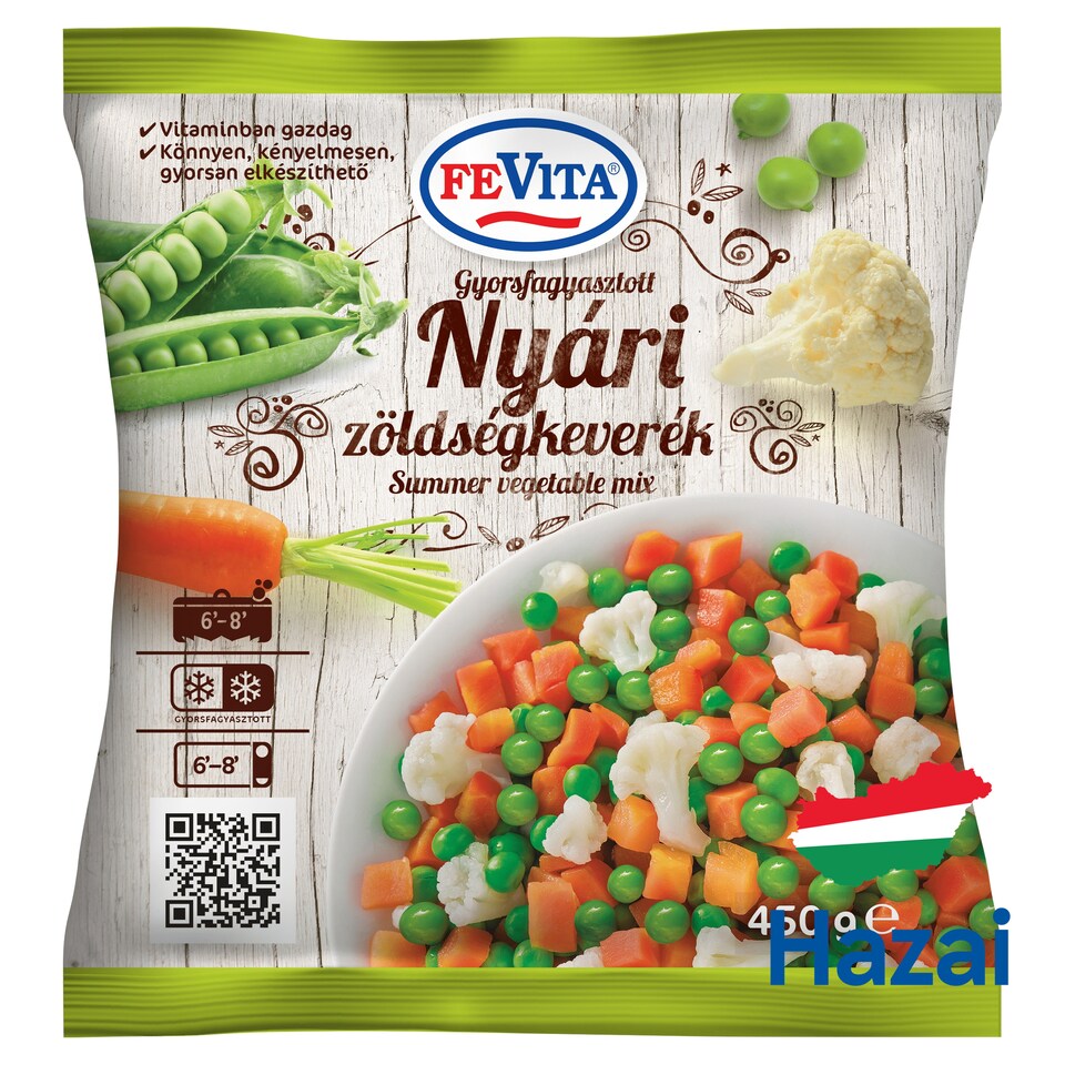 FeVita Quick-Frozen Summer Vegetable Mix 450 g