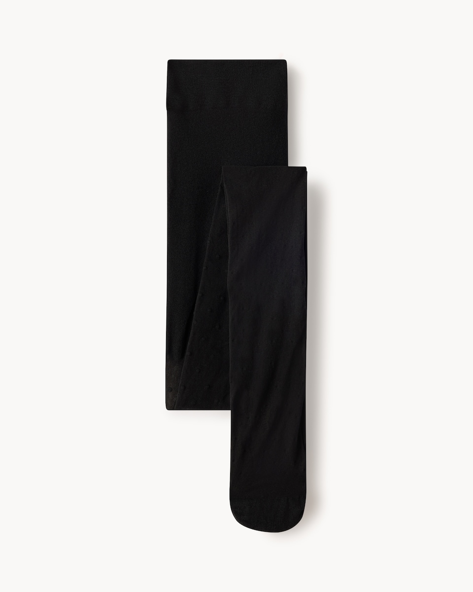 image 1 of F&F Spot Fashion Tights in Black