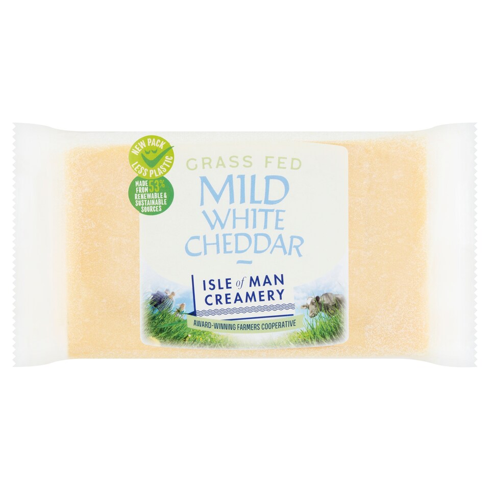 Isle of Man Creamery Mild Cheddar 350g
