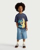 image 2 of Fortnite Pure Cotton Defy the Storm T-Shirt in Grey