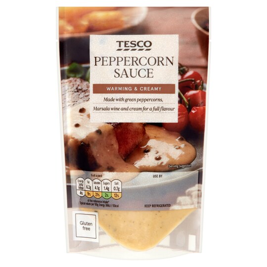 Tesco Fresh Peppercorn Sauce 200G Tesco Groceries