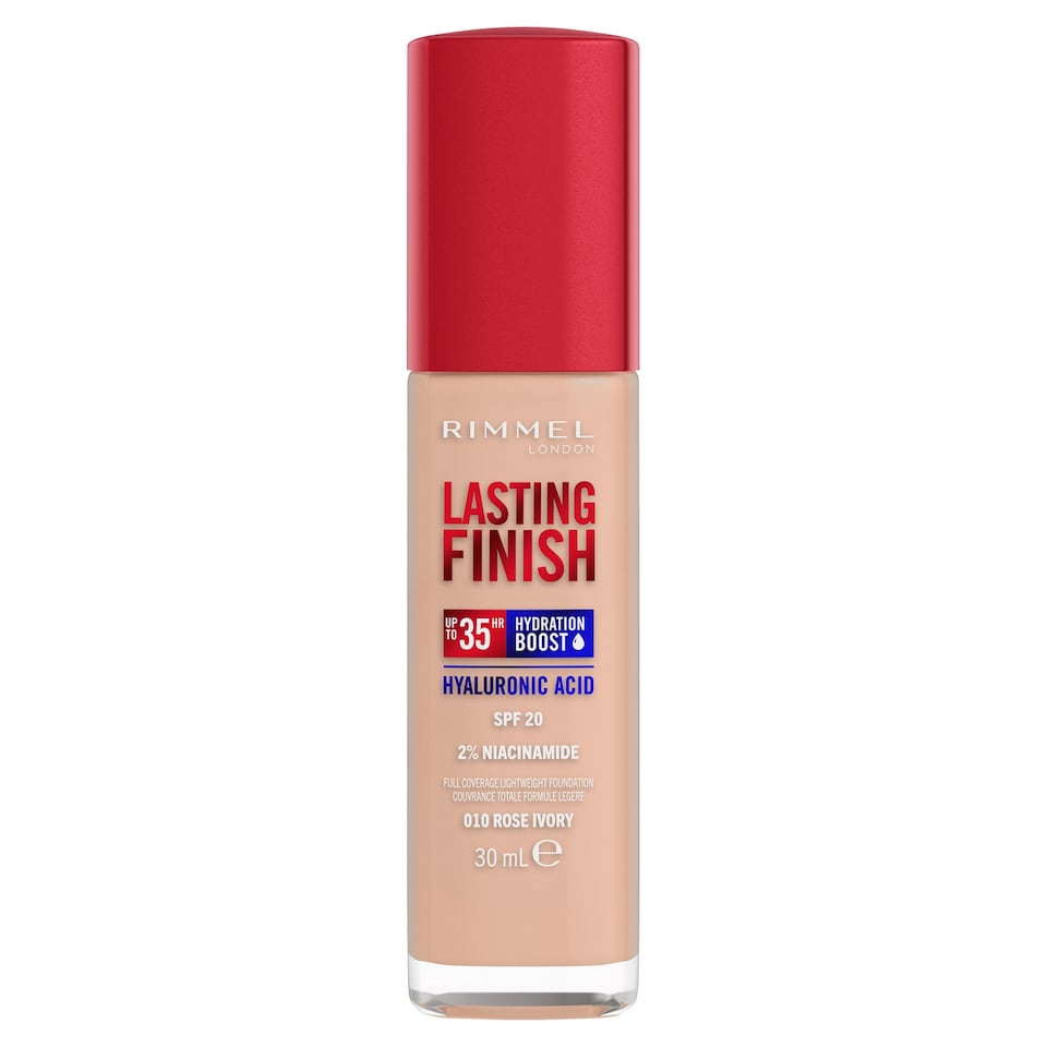 image 1 of Rimmel Lasting Finish Foundation 010 Rose Ivory 30Ml