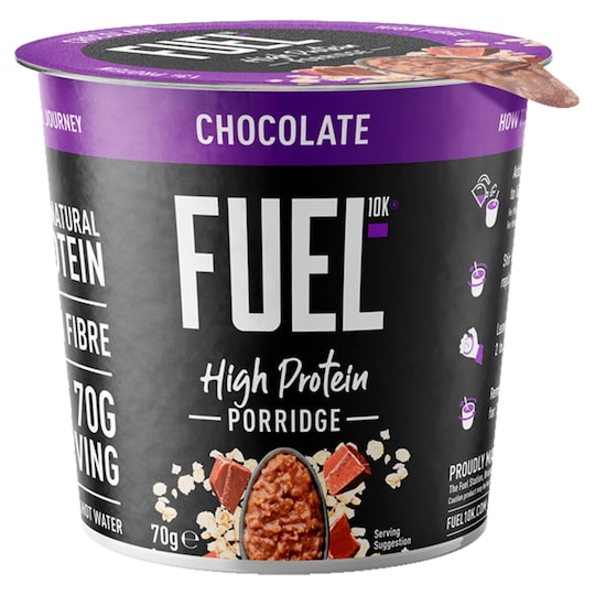Fuel 10K Chocolate Porridge Pot 70G Tesco Groceries