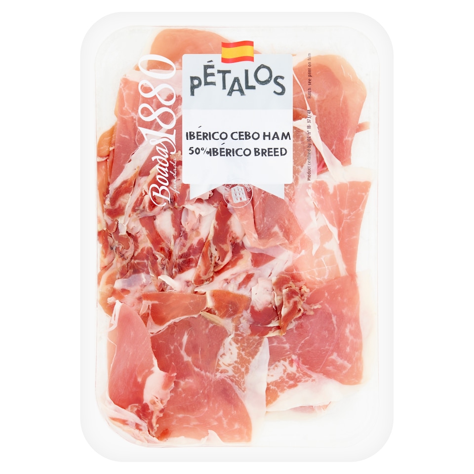BOADAS PETALOS IBERICO CEBO HAM 50% IBERICO BREED 80g