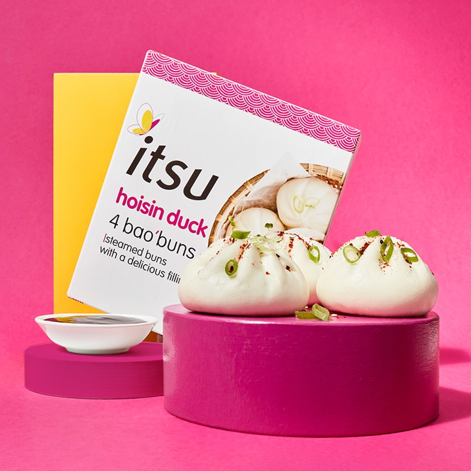image 1 of Itsu Hoisin Duck 4 Bao Buns 180G