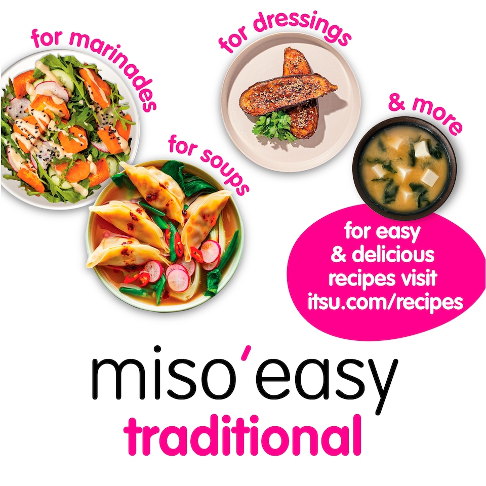 image 1 of itsu traditional miso easy soup 5x21g