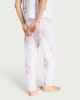 image 3 of F&F Pure Cotton Sun Embroidered Drawstring Pyjama Bottoms in Cream