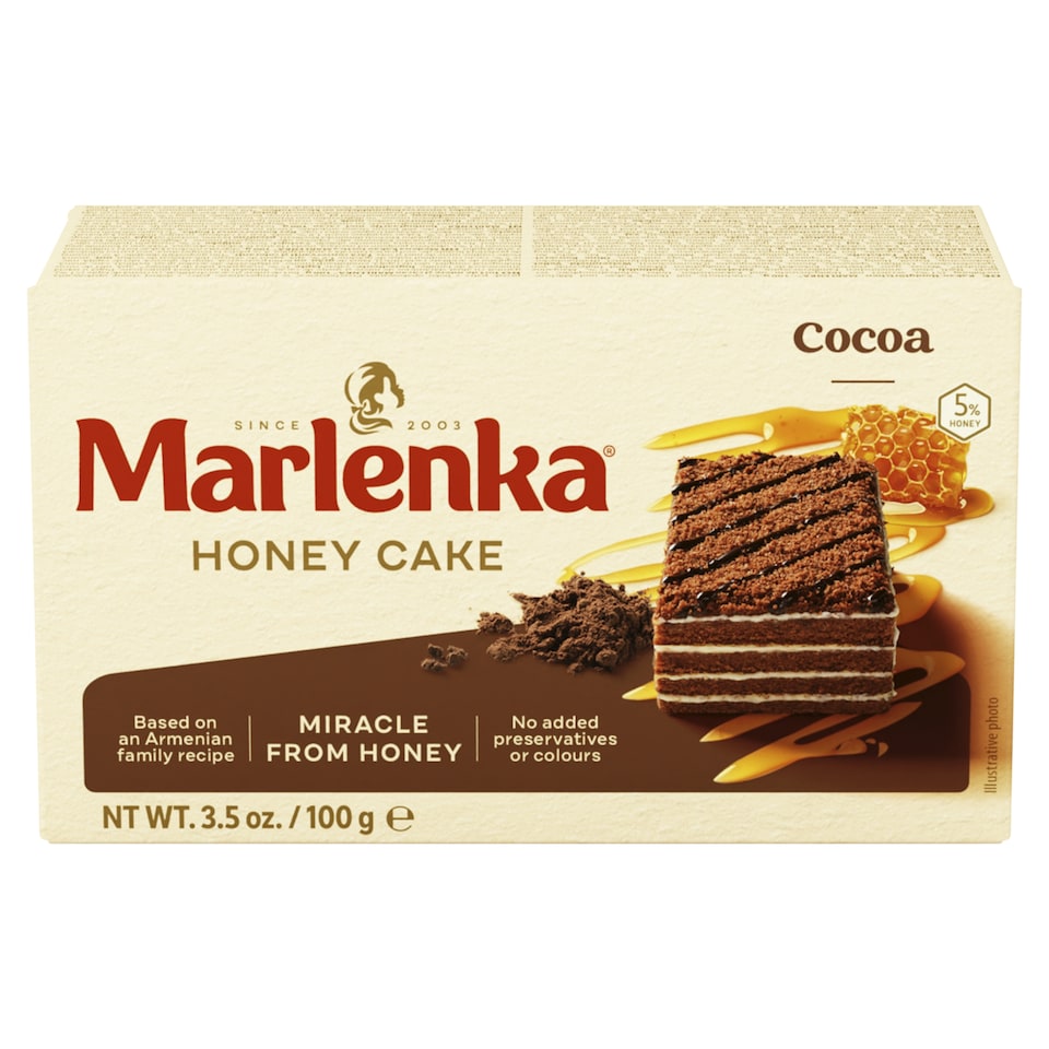 Marlenka Kakaová medová tortička 100 g