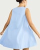 image 1 of F&F Pure Cotton Scoop Neck Dress in Blue
