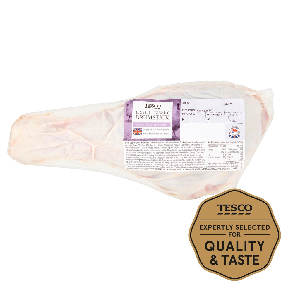 Tesco Turkey Drumstick 700-900G