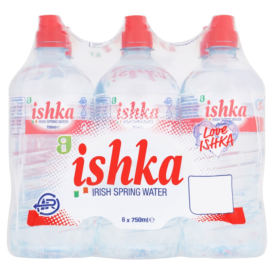 Ishka Irish Spring Water 6x750ml