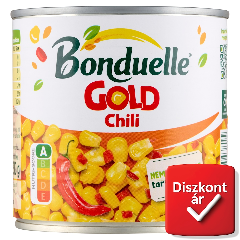 Bonduelle Gold Chili morzsolt csemegekukorica paprikával és chilivel 310 g  1. kép