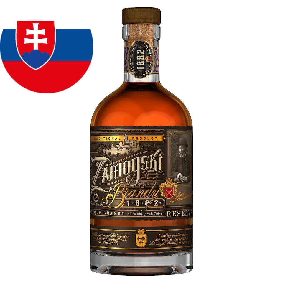 Zamoyski Brandy 40% 700 ml