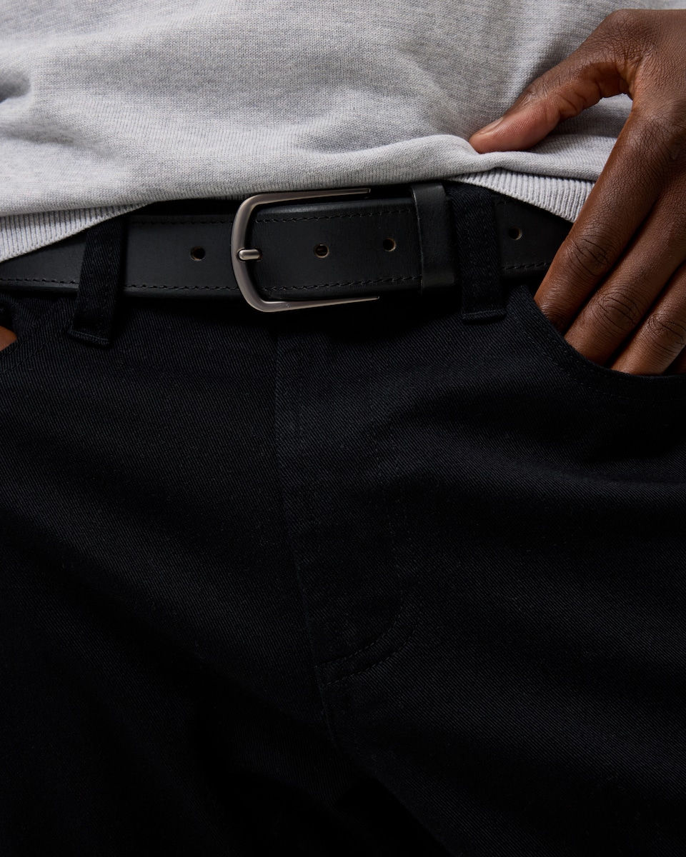 image 1 of F&F Cotton Rich Slim Fit Jeans in Black