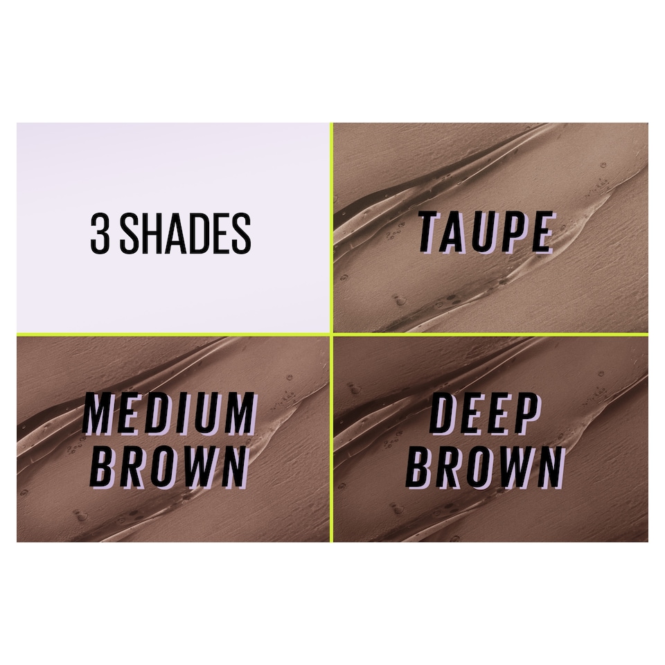 image 1 of Maybelline Superlock Brow Glue, 260 Deep Brown, 7ml