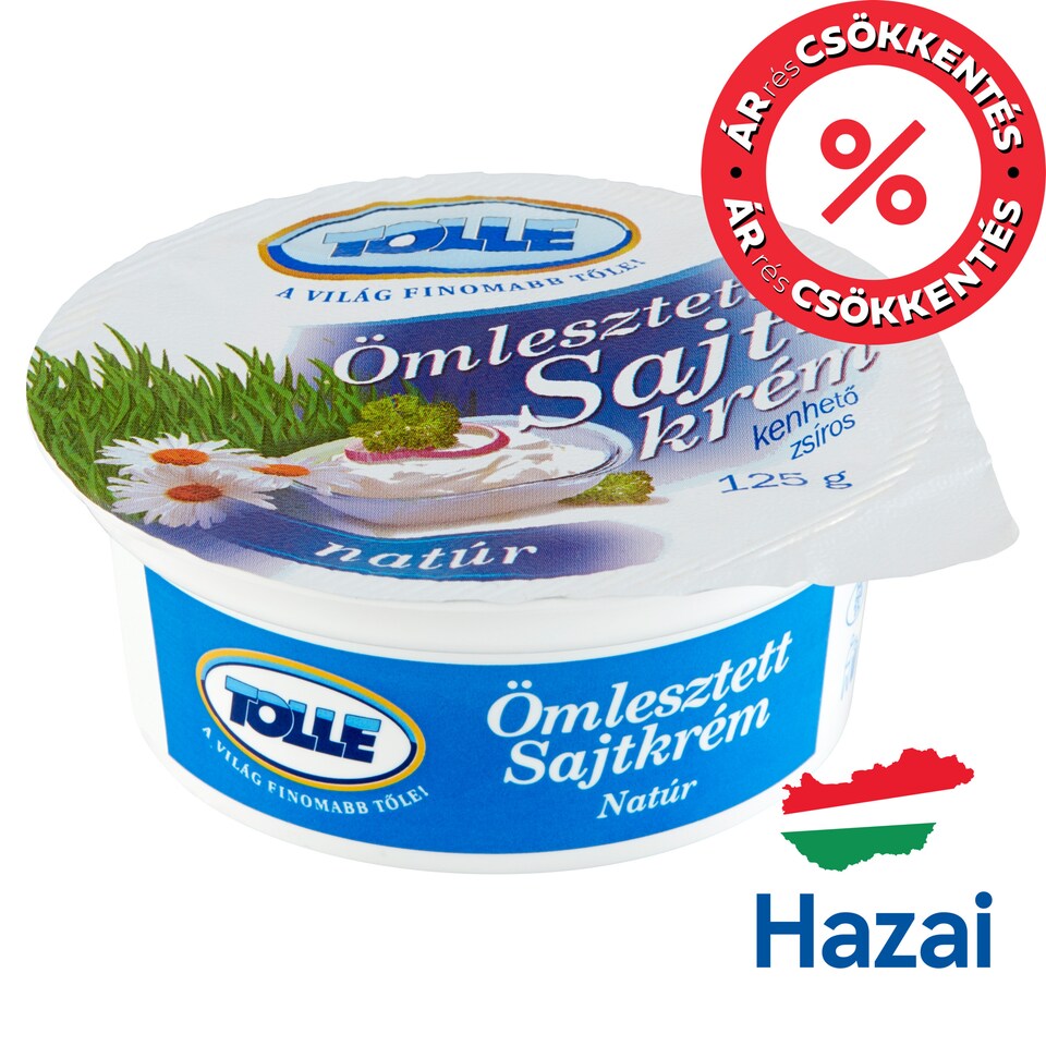 Tolle Unflavoured Fat Processed Cheese Spread 125 g