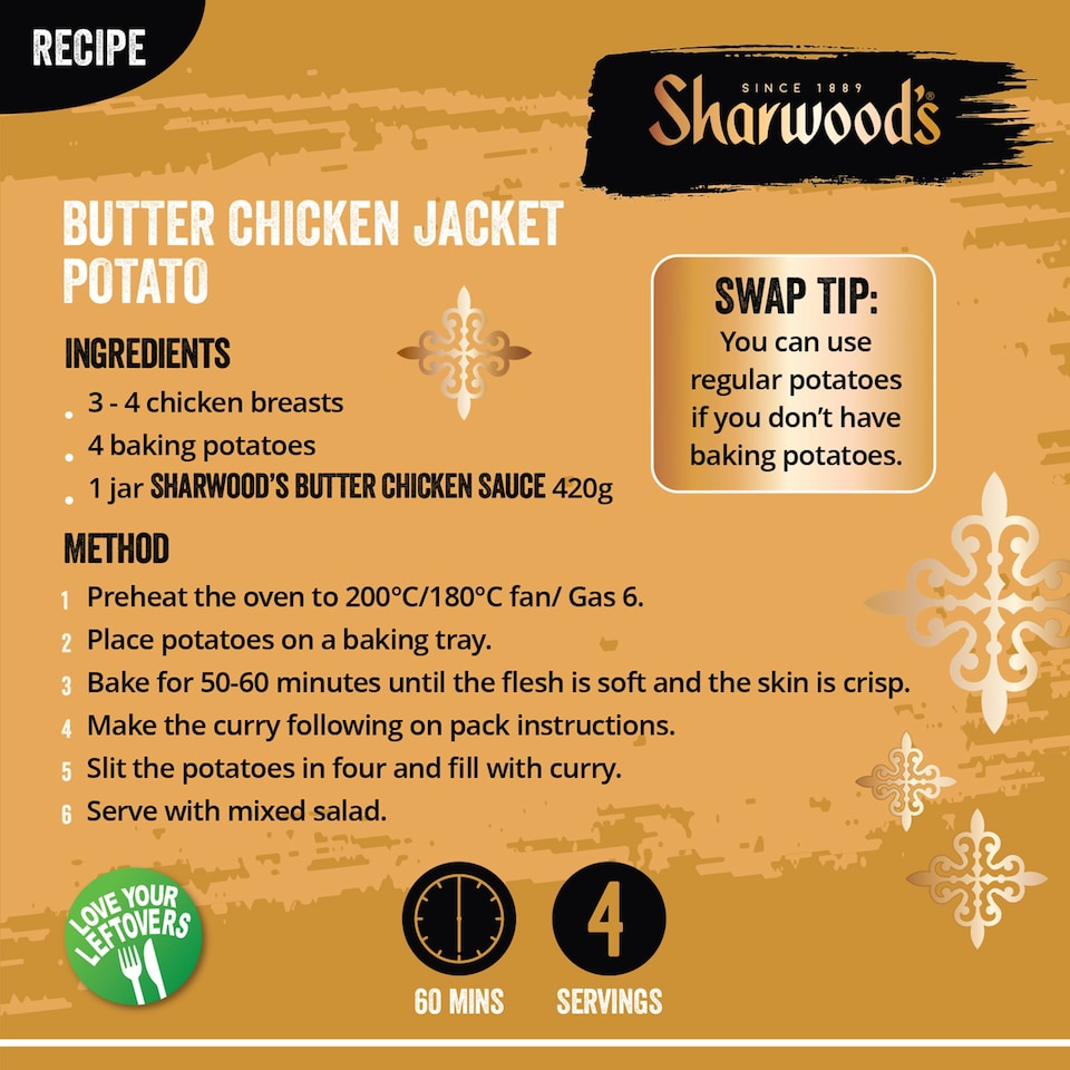 image 1 of Sharwoods Butter Chicken 420G