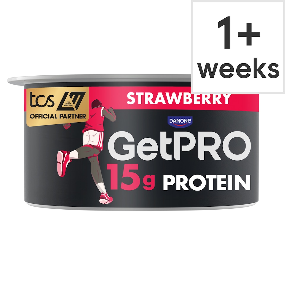 image 1 of GetPRO Strawberry High Protein Yoghurt 160g