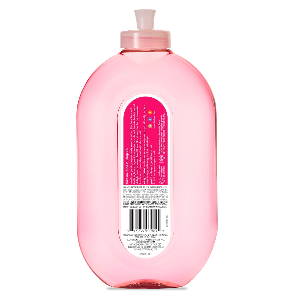 image 1 of Method Wild Rhubarb All Floor Cleaner 739Ml