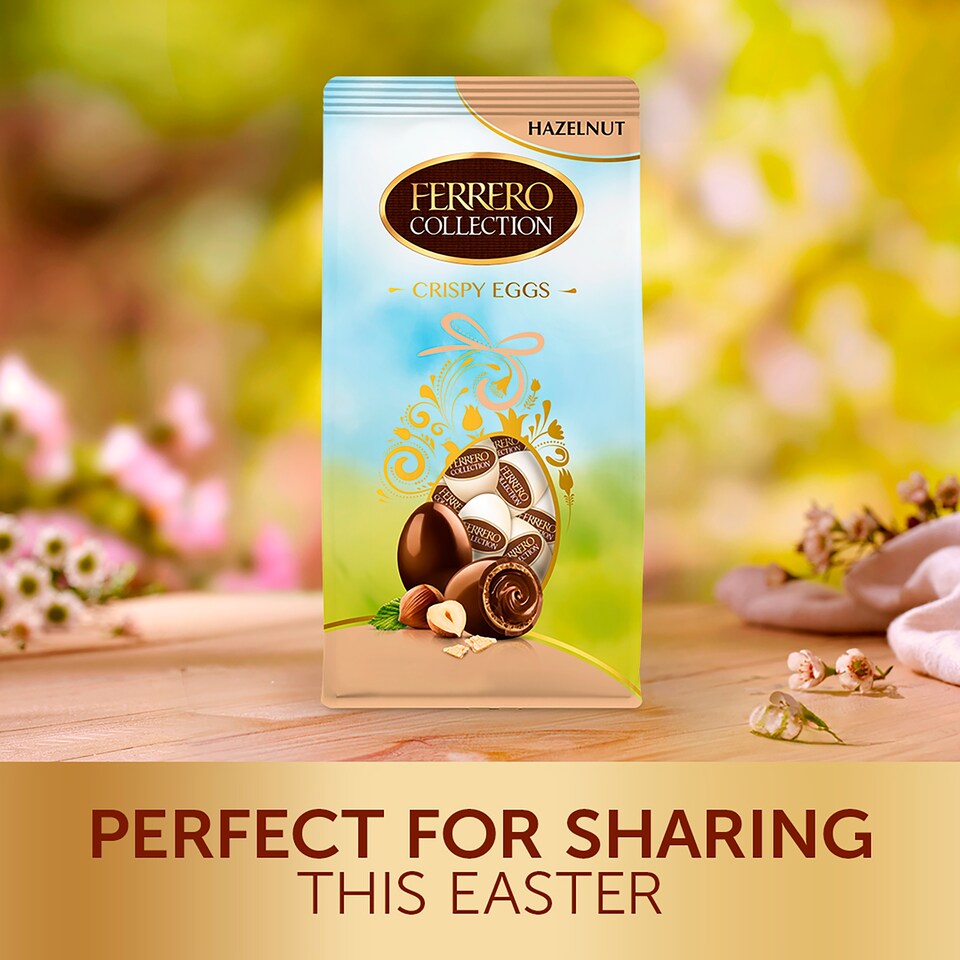 image 1 of Ferrero Milk Chocolate And Hazlenut Easter Eggs 100G
