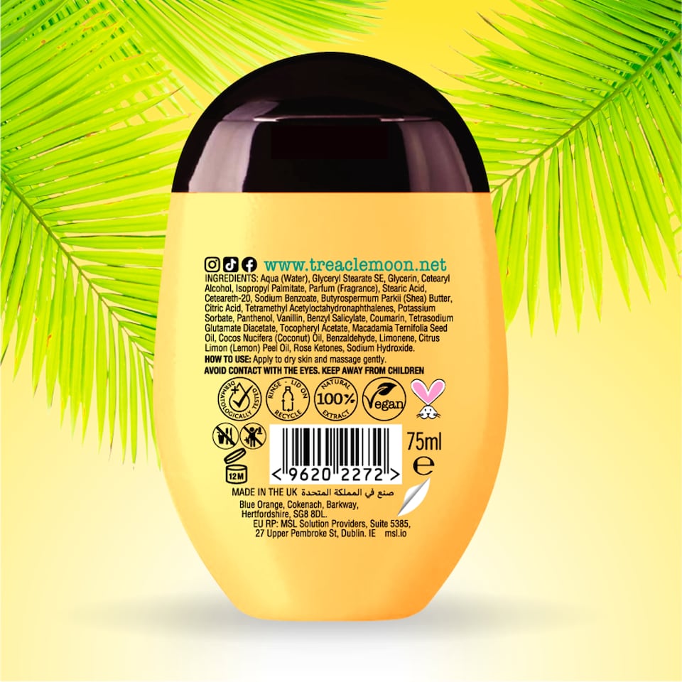 image 1 of Treaclemoon Brazilian Love Hand Cream 75ml