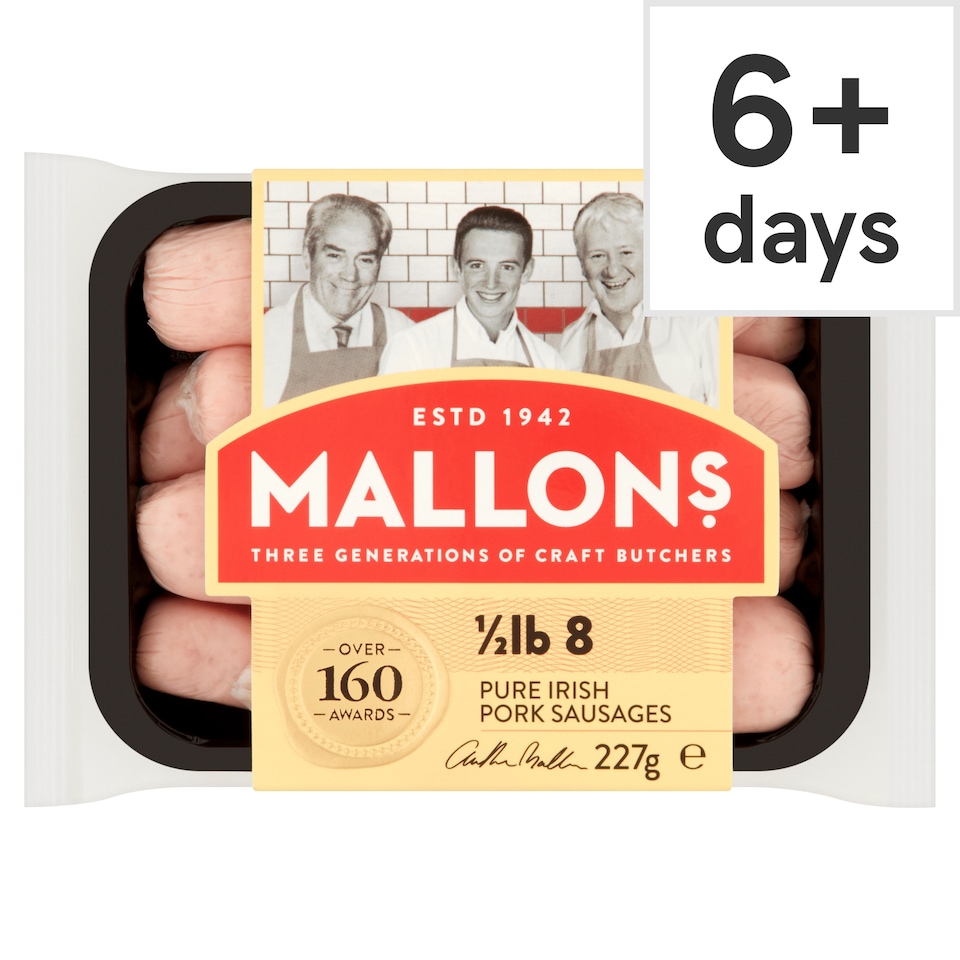 Mallons Pork Sausages 227G