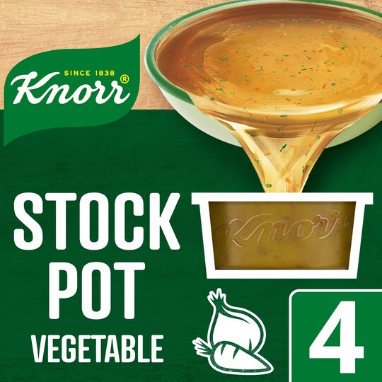 Knorr Vegetable Stock Pot 4 X 28G Tesco Groceries